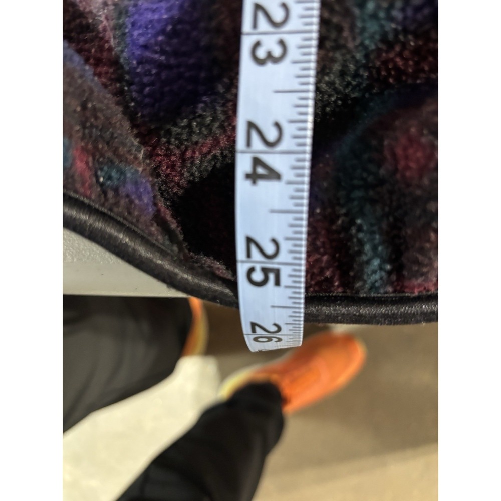 Vintage 90's REI Polar Fleece Full Zip‎ Jacket XS Tribal Pattern - Picture 6 of 7